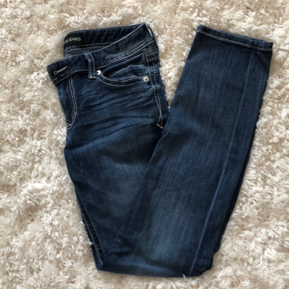 Express Jeans. Skinny low rise.